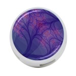 Art Fractal Artwork Creative 4-Port USB Hub (Two Sides) Back