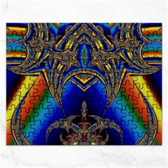 Abstract Art Design Digital Art Image Rectangular Jigsaw Puzzl by Pakrebo