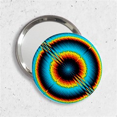 Art Artwork Fractal Digital Art Geometric 2 25  Handbag Mirrors by Pakrebo
