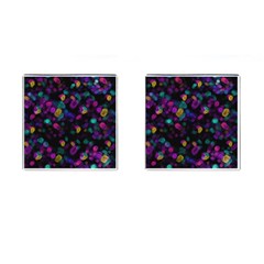 Neon Brushes                      Cufflinks (square) by LalyLauraFLM