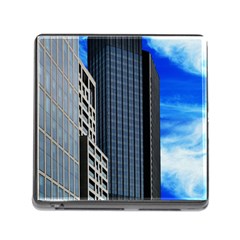 Architecture Frankfurt Houses Memory Card Reader (square 5 Slot) by Wegoenart
