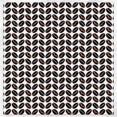 Coffee Beans Pattern Illustrator Canvas 16  X 16  by Wegoenart
