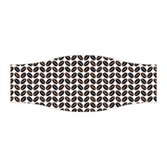 Coffee Beans Pattern Illustrator Stretchable Headband by Wegoenart