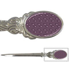 Zodiac Bat Pink Grey Letter Opener by snowwhitegirl