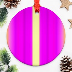 Colors And More Wonderful Colors Ornament (round) by pepitasart
