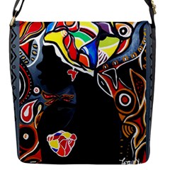 Tajah Olson Designs  Flap Closure Messenger Bag (s) by TajahOlsonDesigns