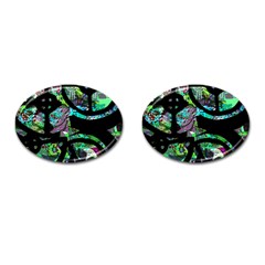 Design 11 Cufflinks (oval) by TajahOlsonDesigns