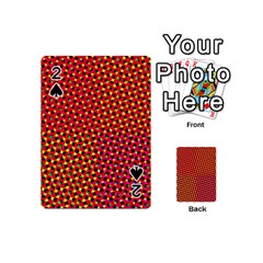 Pattern Textile Structure Abstract Playing Cards 54 Designs (mini) by Pakrebo