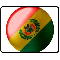 Bolivia Flag Country National Double Sided Fleece Blanket (medium)  by Sapixe