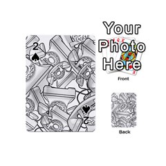 Phone Dial Communication Technology Playing Cards 54 Designs (mini) by Pakrebo
