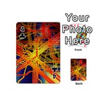 Board Circuits Control Center Trace Playing Cards 54 Designs (Mini) Front - Club4