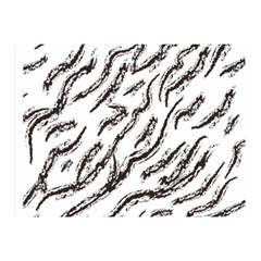 Zebra Double Sided Flano Blanket (mini)  by scharamo