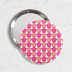 Sakura Flower Pattern 2 25  Handbag Mirrors by Simbadda