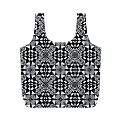 Fabric Geometric Shape Full Print Recycle Bag (m) by HermanTelo