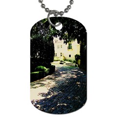Hot Day In Dallas 1 Dog Tag (one Side) by bestdesignintheworld
