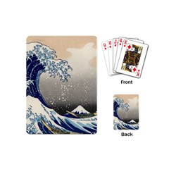 Image Woodblock Printing Woodcut Playing Cards Single Design (mini) by Sudhe