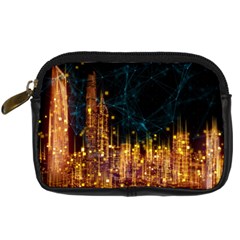 Architecture Buildings City Digital Camera Leather Case by Simbadda