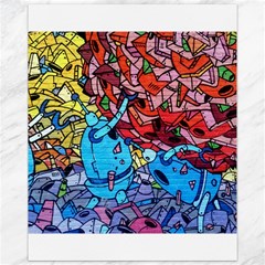 Graffiti Wall Mural Painting Arts Canvas 11  X 14  by Simbadda