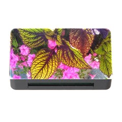 Coleus & Petunia Memory Card Reader With Cf by Riverwoman