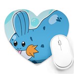 Patokip Heart Mousepads Front