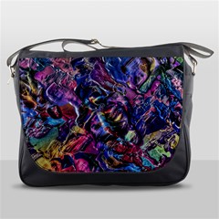 Multicolored Abstract Painting Messenger Bag by Vaneshart