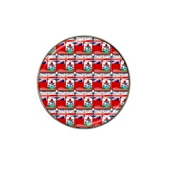 Flag Bermuda Hat Clip Ball Marker (4 Pack) by ArtworkByPatrick