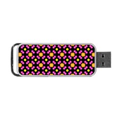 Pattern Colorful Texture Design Portable Usb Flash (two Sides) by Simbadda