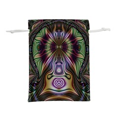 Digital Art Fractal Artwork Lightweight Drawstring Pouch (l) by Wegoenart