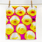 Pop Art Tennis Balls Face Towel Front
