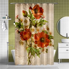 Poppy 2507631 960 720 Shower Curtain 48  X 72  (small)  by vintage2030