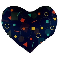 Background 3048876 960 720 Large 19  Premium Flano Heart Shape Cushions by vintage2030