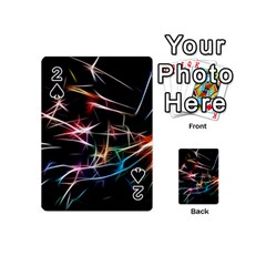 Lights Star Sky Graphic Night Playing Cards 54 Designs (mini) by HermanTelo
