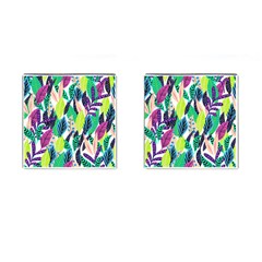 Leaves  Cufflinks (square) by Sobalvarro