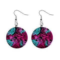 Leaves Mini Button Earrings by Sobalvarro