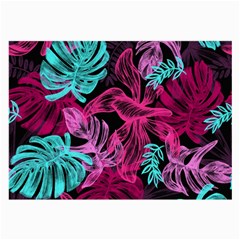 Leaves Large Glasses Cloth by Sobalvarro