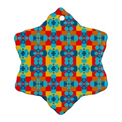 Pop Art  Ornament (snowflake) by Sobalvarro