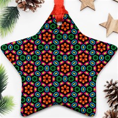 Pattern  Star Ornament (two Sides) by Sobalvarro