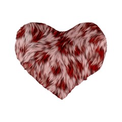 Abstract  Standard 16  Premium Heart Shape Cushions by Sobalvarro