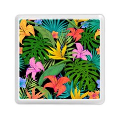 Tropical Greens Memory Card Reader (square) by Sobalvarro