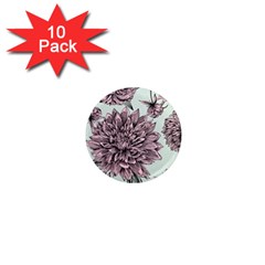 Flowers 1  Mini Magnet (10 Pack)  by Sobalvarro