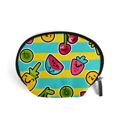 Summer Fruits Patterns Accessory Pouch (small) by Vaneshart