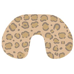 Leopard Print Travel Neck Pillow by Sobalvarro
