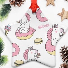 Unicorn Seamless Pattern Background Vector (1) Ornament (star) by Sobalvarro