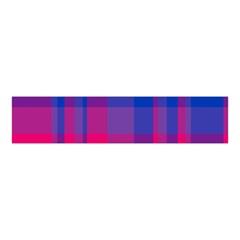 Bisexual Plaid Velvet Scrunchie by NanaLeonti