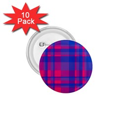 Bisexualplaid 1 75  Buttons (10 Pack) by NanaLeonti