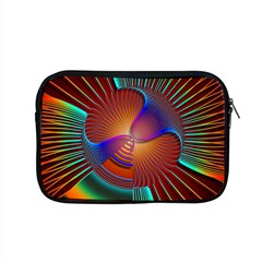 Lines Rays Background Light Rainbow Apple Macbook Pro 15  Zipper Case by Bajindul