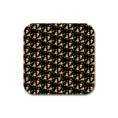 Abstract Pattern Rubber Square Coaster (4 Pack)  by Vaneshart