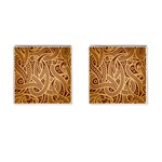 Fine pattern Cufflinks (Square) Front(Pair)