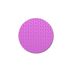 Background Polka Pink Golf Ball Marker (10 Pack) by HermanTelo