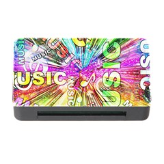 Music Abstract Sound Colorful Memory Card Reader With Cf by Mariart